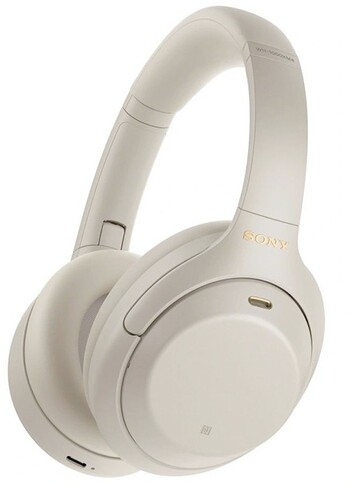 Sony Silver Noise Cancelling Headphones WH1000XM4S