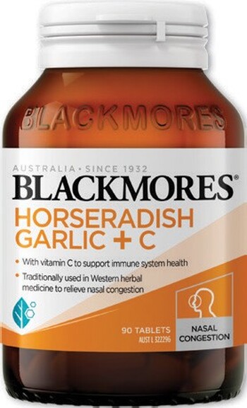 Blackmores Horseradish, Garlic + C 90 Tablets*