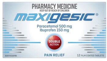 Maxigesic 12 Tablets^