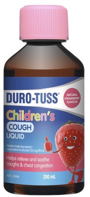 Duro-Tuss Children’s Cough Liquid Strawberry 200mL*