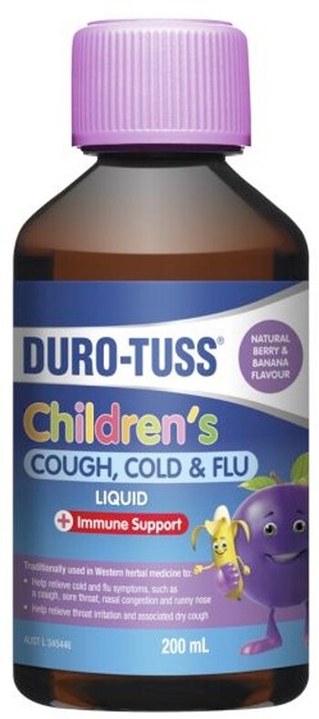 Duro-Tuss Children’s Cough Cold & Flu Liquid 200mL*