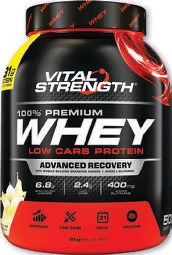 Vital Strength Whey Lo Carb Protein Vanilla 2kg*
