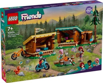 NEW LEGO Friends Adventure Camp Cozy Cabins 42624