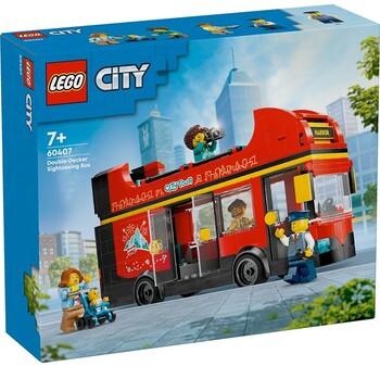 NEW LEGO City Red Double-Decker Sightseeing Bus 60407