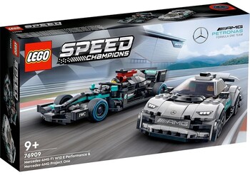 LEGO Speed Champions Mercedes-AMG F1 W12 E Performance & Mercedes-AMG Project One 76909