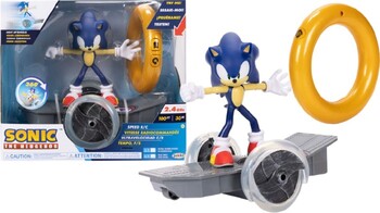 NEW Sonic the Hedgehog Sonic Speed Electric Remote Control Toy Figure