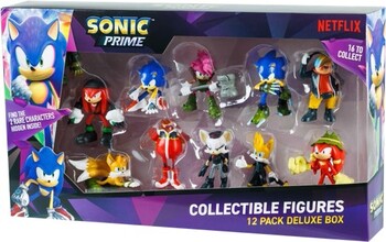 NEW Sonic the Hedgehog 12-Pack Figures Deluxe Box