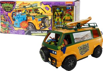 NEW Teenage Mutant Ninja Turtles Pizzafire Vehicle with 2 Figures