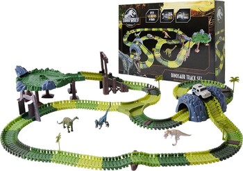 NEW Jurassic World 304-Piece Dinosaur Track Set
