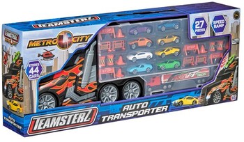 NEW Teamsterz Large Transporter with 8 Cars