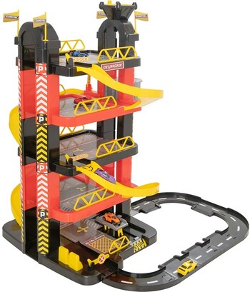 NEW Teamsterz Metro City 5 Level Garage Playset with 5 Cars