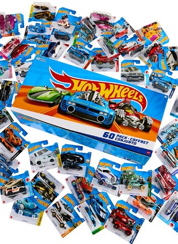 NEW Hot Wheels 60-Pack 1:64 Scale Toy Cars & Trucks*