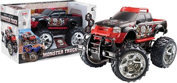 NEW Eztec Scientific 1:8 Remote Control Skulls Monster Truck