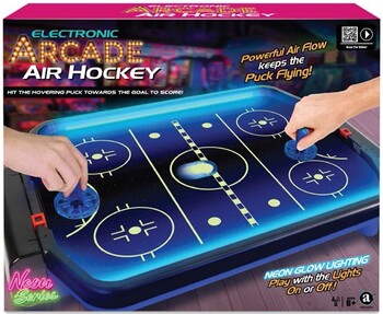 NEW Ambassador Electronic Air Hockey - Neon Series