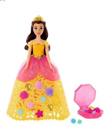 NEW Disney Princess Flower Fashion Belle Doll