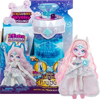 NEW Magic Mixies Pixlings Doll - White Bunny