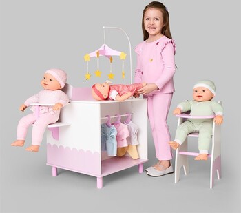 NEW Somersault Baby Doll FSC® Mix Wooden Nursery Centre*