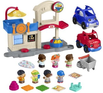 NEW Fisher-Price Little People Supermarket Gift Set