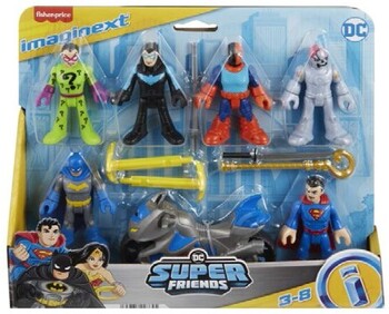 NEW DC Super Friends Imaginext Deluxe Figure Pack