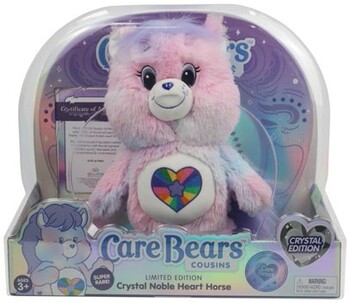 NEW Care Bears Cousins Noble Heart Horse with Crystal Nose