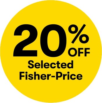 20% off Selected Fisher-Price