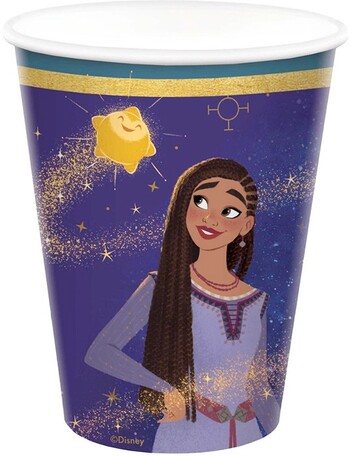 Disney Wish 8-Pack Paper Cups 266ml