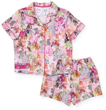 NEW Barbie Satin Pyjama Set
