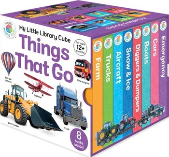 My Little Library Cube: Things That Go Age 1+