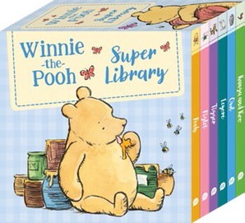 NEW Winnie-the- Pooh 6 Book Super Library Age 2+