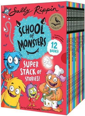 School of Monsters: 12 Book Super Stack of Stories! Age 4+