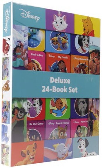 NEW Deluxe 24 Book Sets Disney Age 1+