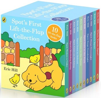 Spot’s First Lift-the-Flap 10 Book Collection Age 2+
