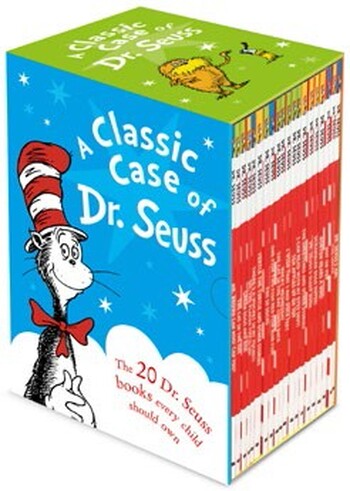 A Classic Case of Dr. Seuss 20 Book Box Set Age 3+