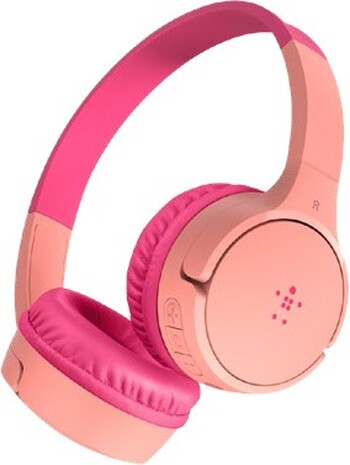 Belkin Soundform Mini Kids Wireless On Ear Headphones - Pink