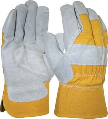 Blue Rapta General Heavy Duty Leather Work Gloves