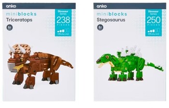 Mini Blocks Dinosaur Series Playset - Assorted