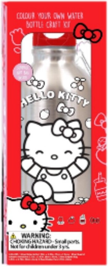 Hello Kitty DIY Water Bottle Flask
