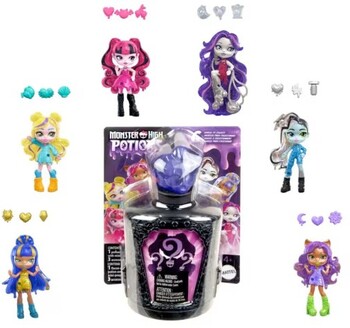 8cm Monster High Potions Mini Doll - Assorted