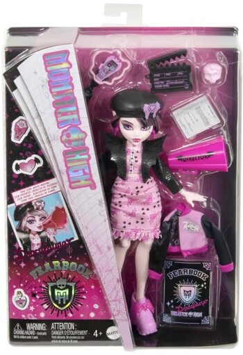 Monster High Fearbook Draculaura Doll Playset