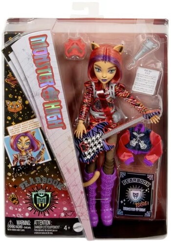 Monster High Fearbook Toralei Doll Playset
