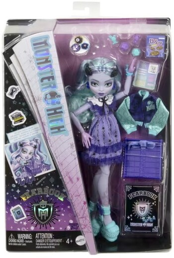 Monster High Fearbook Twyla Doll Playset