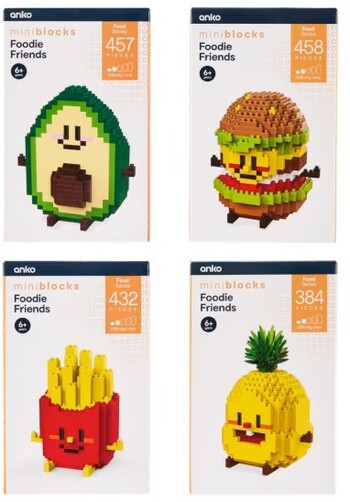 Mini Blocks Food Series: Foodie Friends - Assorted
