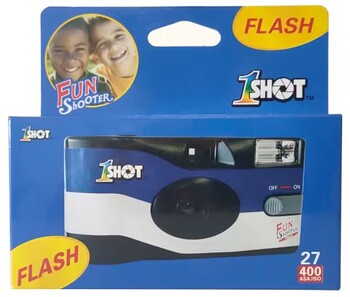 Flash Fun Shooter 1 Shot Disposable Camera