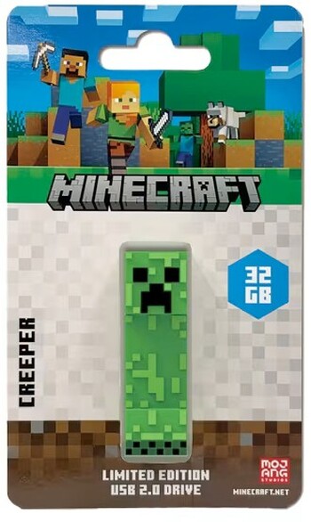 Minecraft Limited Edition USB 2.0 USB Drive 32GB - Creeper