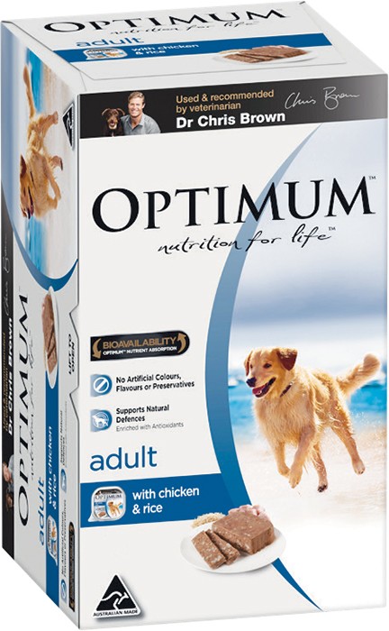 optimum wet dog food