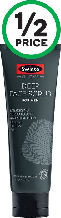 swisse deep face scrub