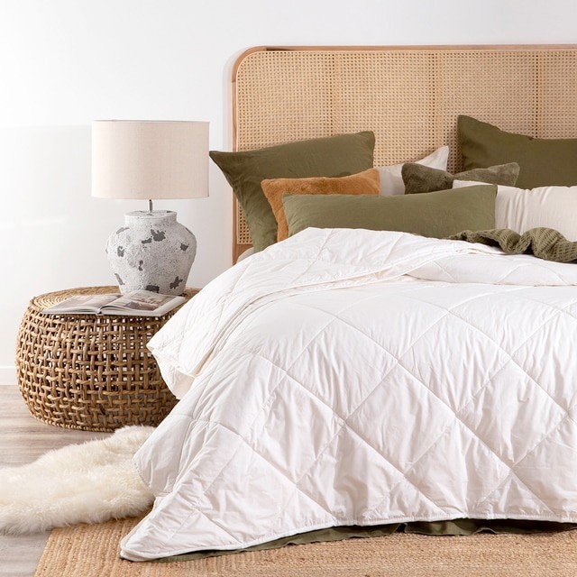 pillow talk wool quilt