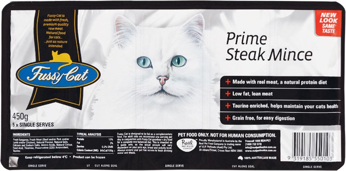 fussy cat grain free woolworths