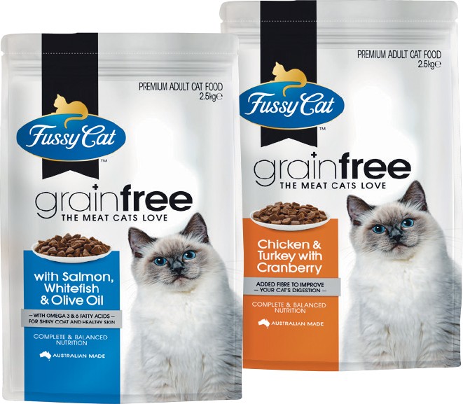 fussy cat grain free woolworths