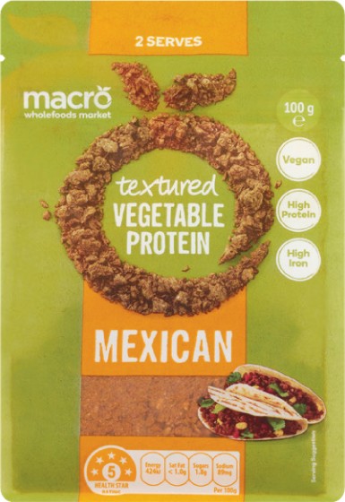 Macro Flavoured Textured Vegetable Protein 100g From The Health Food Aisle Woolworths Catalogue Salefinder